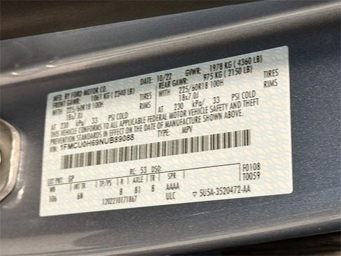 Used 2022 Ford Escape SEL image 26