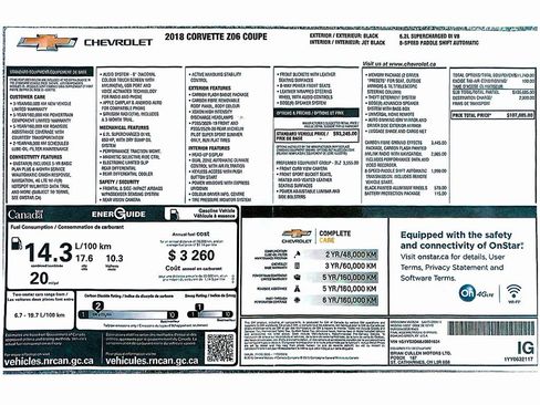 Used 2018 Chevrolet Corvette Z06 image 2