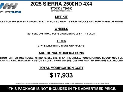 Used 2025 GMC Sierra 2500 AT4 w/ AT4 Premium Plus Package image 2