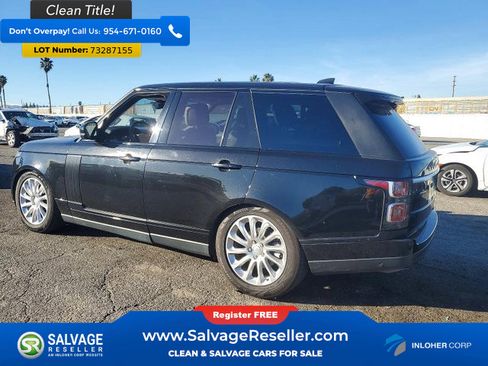 Used 2018 Land Rover Range Rover HSE AWD/4WD image 3