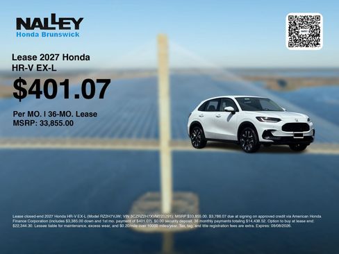 New 2027 Honda HR-V EX-L image 3