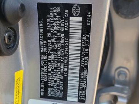 Certified 2018 Toyota Camry XLE image 34