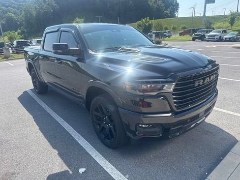 Used 2025 RAM 1500 Laramie w/ Night Edition AWD/4WD image 2
