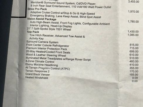 Used 2019 Land Rover Range Rover Supercharged image 14