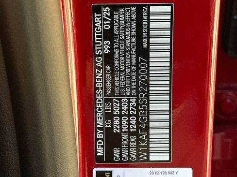 Certified 2025 Mercedes-Benz C 300 Sedan image 39