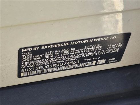 Certified 2024 BMW X5 sDrive40i w/ Premium Package RWD image 22