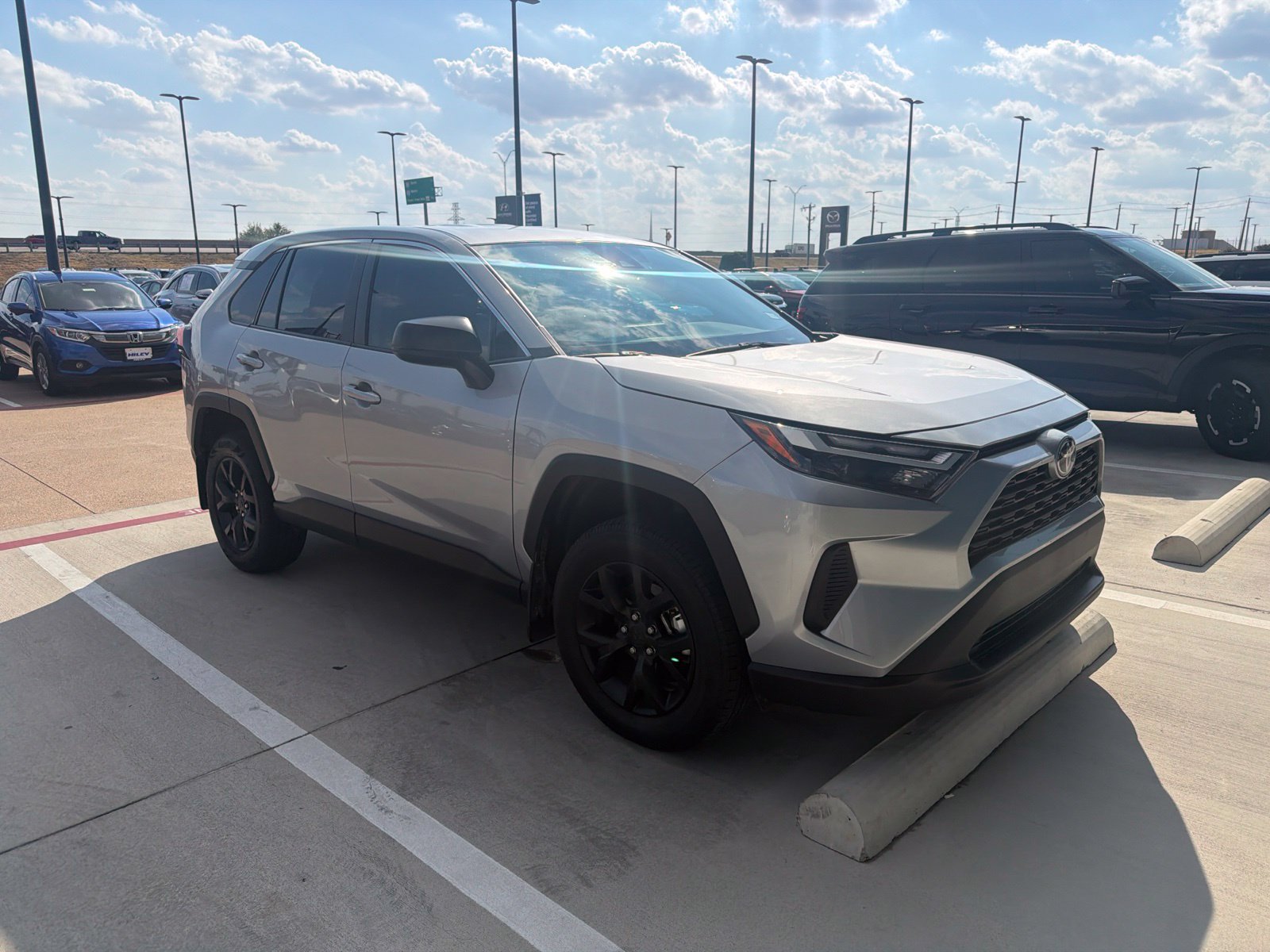 Used 2025 Toyota RAV4 LE w/ Blackout Package (GST) FWD image 3