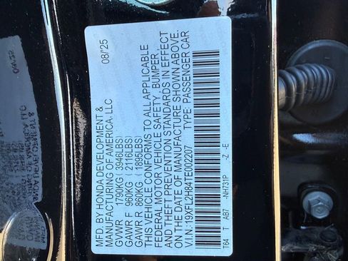 Certified 2026 Honda Civic Sport image 59