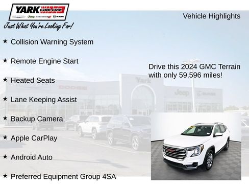 Used 2024 GMC Terrain SLT FWD image 7