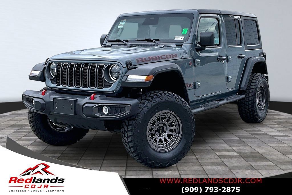 Certified 2025 Jeep Wrangler Unlimited Rubicon w/ Convenience Group AWD/4WD image 1