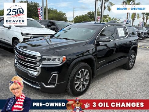 Used 2021 GMC Acadia SLE w/ Driver Convenience Package FWD image 1