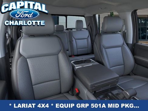 New 2025 Ford F150 Lariat w/ Equipment Group 501A Mid image 11