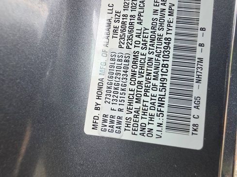 Used 2012 Honda Odyssey Touring Elite image 45