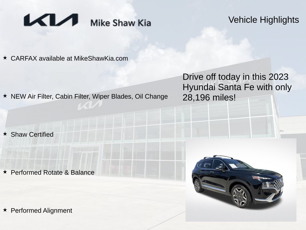 Used 2023 Hyundai Santa Fe Limited FWD image 9