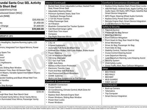 New 2026 Hyundai Santa Cruz SEL image 48