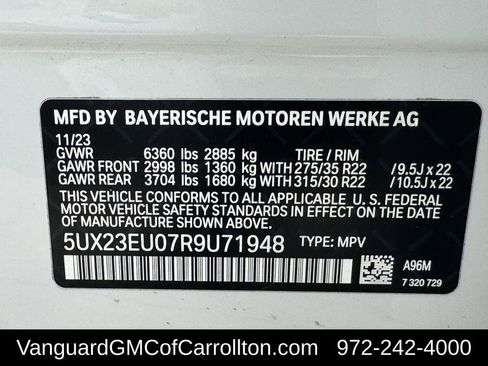 Used 2024 BMW X5 xDrive40i w/ Executive Package AWD/4WD image 37