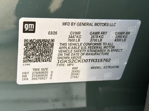 New 2026 GMC Yukon AT4 AWD/4WD image 26
