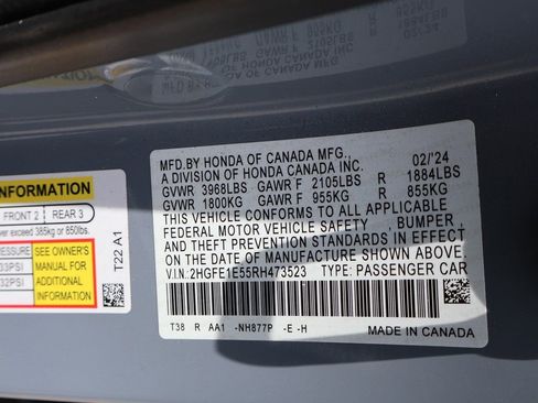 Used 2024 Honda Civic Si image 51