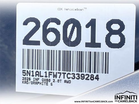 New 2026 INFINITI QX60 Sport w/ Dark Cargo Package image 35