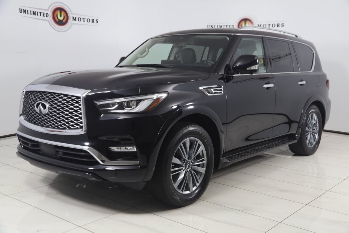 Used 2022 INFINITI QX80 Luxe w/ Cargo Package AWD/4WD image 5