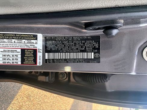 Used 2017 Toyota Camry XLE w/ Advanced Technology Package FWD image 9