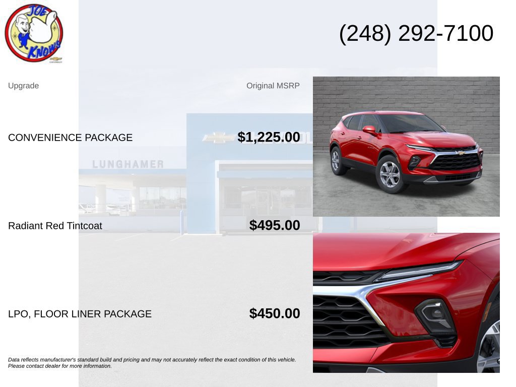 New 2026 Chevrolet Blazer LT w/ Convenience Package AWD/4WD image 5