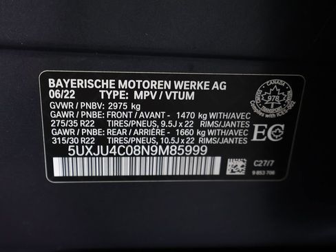 Used 2022 BMW X5 M50i AWD/4WD image 66