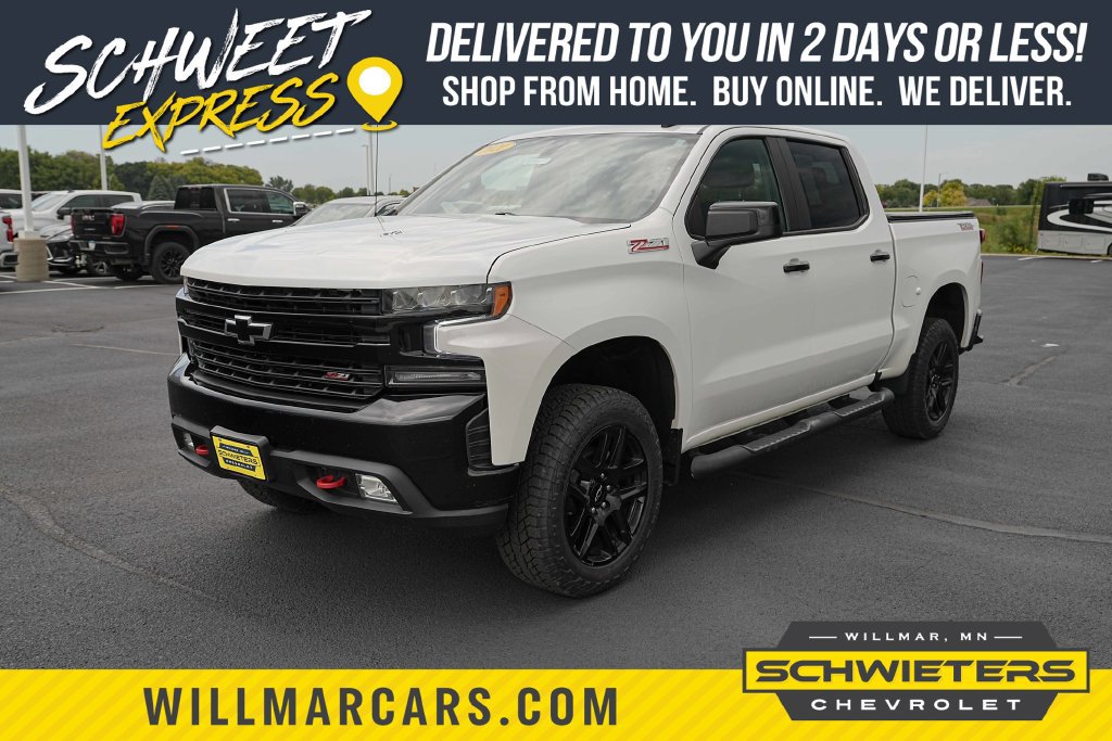 Used 2021 Chevrolet Silverado 1500 LT Trail Boss w/ Bed Protection Package AWD/4WD image 1