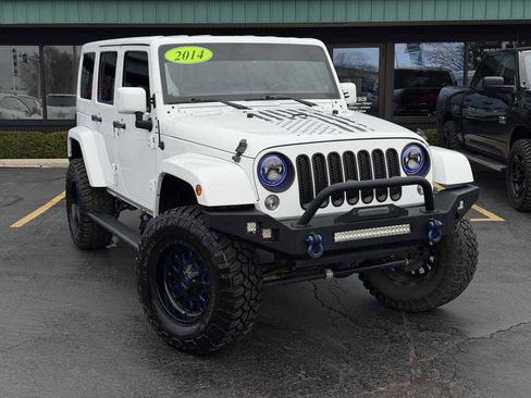 Used 2014 Jeep Wrangler Unlimited Sahara w/ Mopar Chrome Edition Group image 2