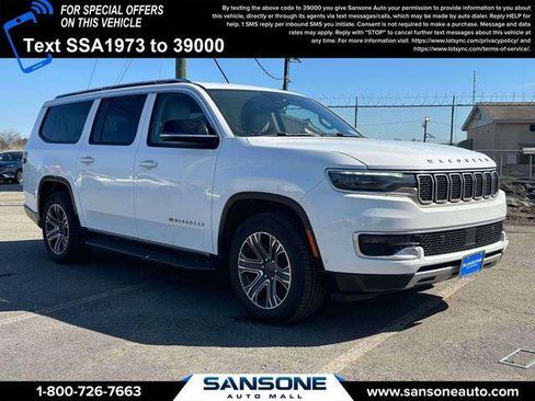 Certified 2024 Jeep Wagoneer L Series II w/ Flexible Seating Group image 1