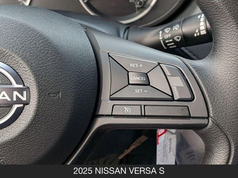Certified 2025 Nissan Versa S w/ Trunk Package FWD image 18