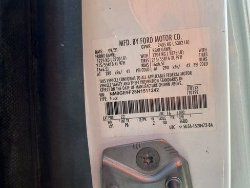 Used 2022 Ford Transit Connect XLT FWD image 34