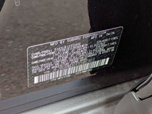 Used 2026 Subaru Outback Wilderness AWD/4WD image 44