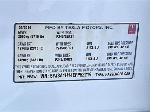 Used 2014 Tesla Model S 60 image 33