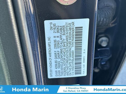 Used 2020 Honda Accord EX-L image 35