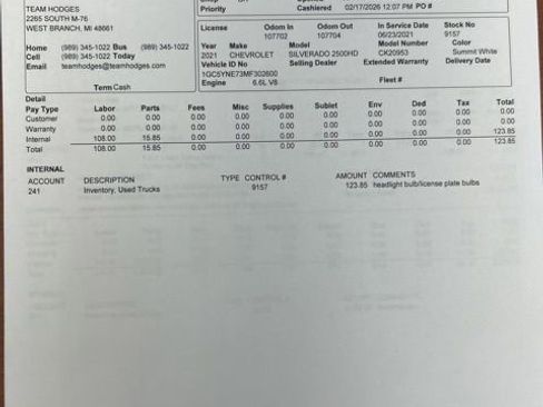 Used 2021 Chevrolet Silverado 2500 LT image 41