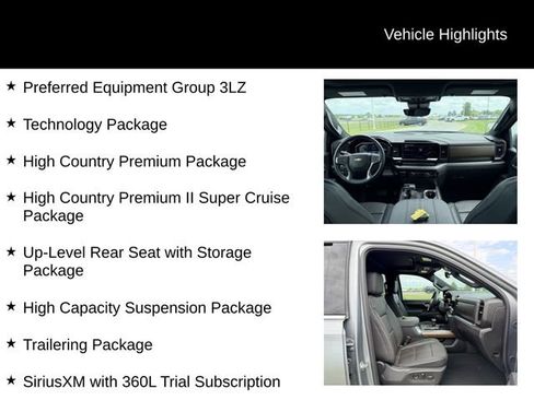 Used 2026 Chevrolet Silverado 1500 High Country AWD/4WD image 12