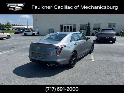 Used 2022 Cadillac CT4 V w/ LPO, ONYX Package AWD/4WD image 5