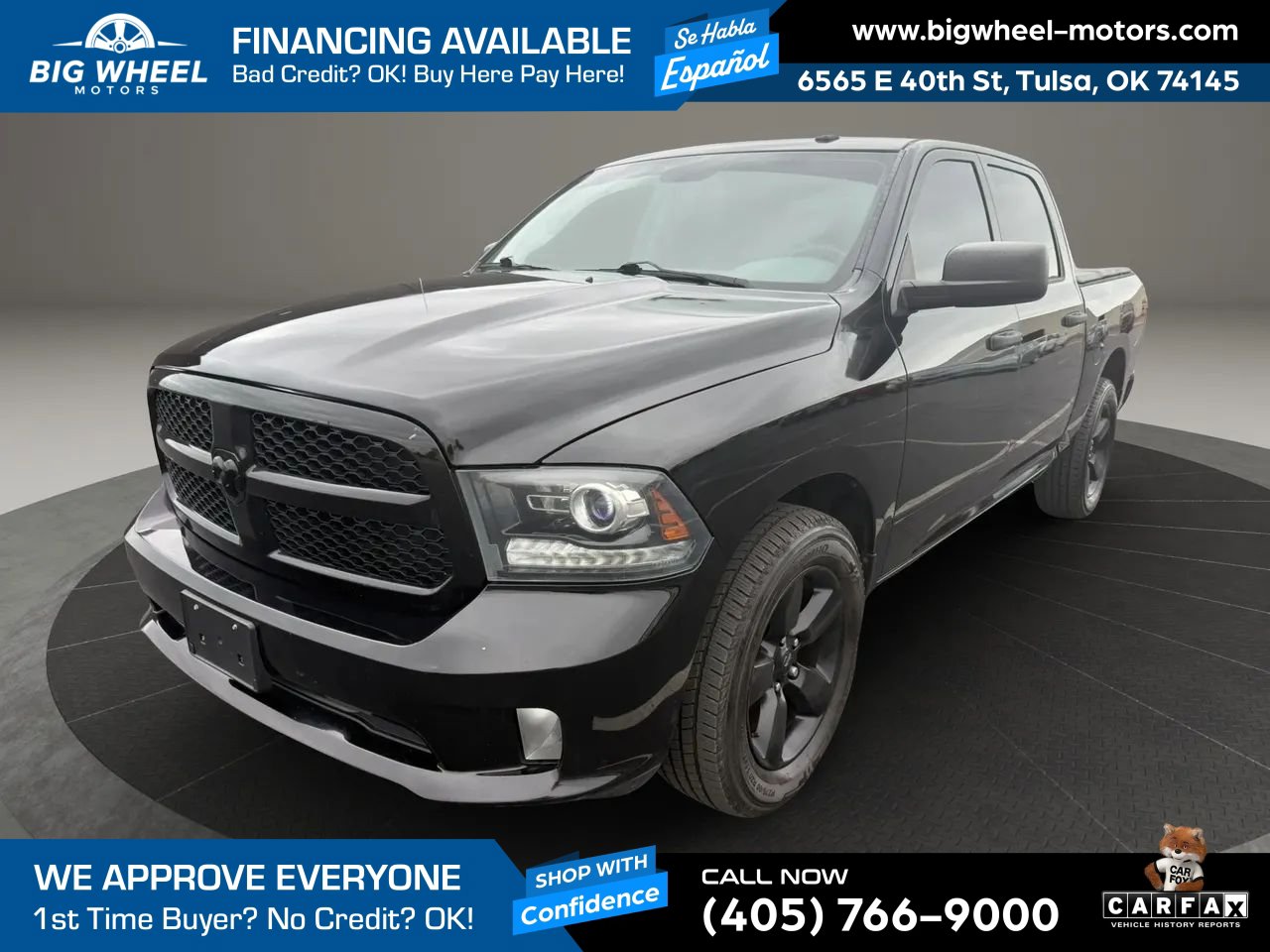 Used 2014 RAM 1500 Express w/ Black Ram 1500 Express Group RWD image 1