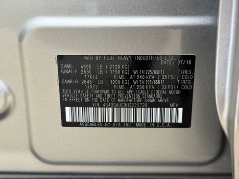 Used 2017 Subaru Outback 2.5i Premium AWD/4WD image 30