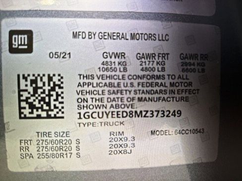 Used 2021 Chevrolet Silverado 1500 RST w/ All Star Edition Plus image 11