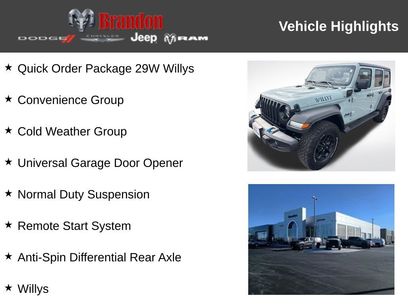 Used 2023 Jeep Wrangler Unlimited w/ Cold Weather Group