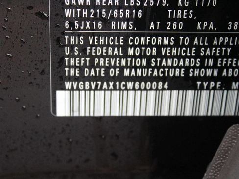 Used 2012 Volkswagen Tiguan S image 10