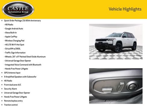 New 2026 Jeep Cherokee Overland AWD/4WD image 6