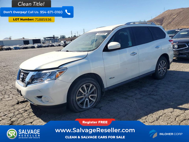 Used 2014 Nissan Pathfinder SV w/ Trailer Tow Package AWD/4WD image 1