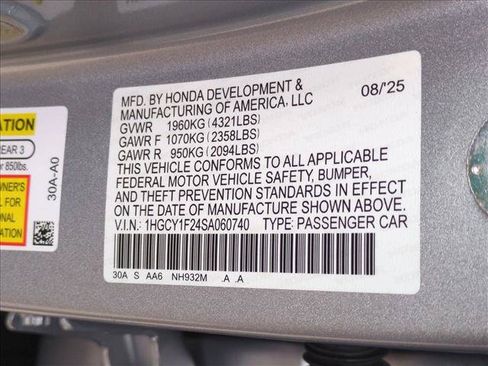 Used 2025 Honda Accord LX image 14