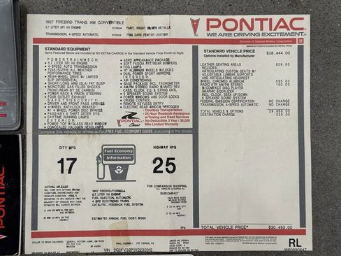 Used 1997 Pontiac Firebird Trans Am image 46