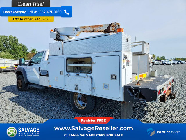 Used 2013 Ford F450 XL w/ Snow Plow Prep Pkg AWD/4WD image 3