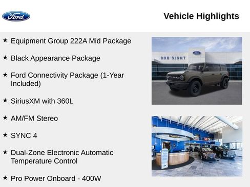 New 2026 Ford Bronco Big Bend AWD/4WD image 2