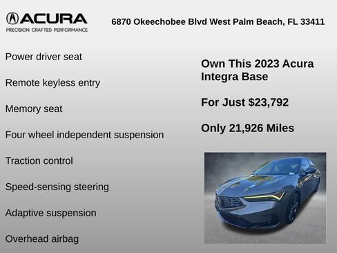 Used 2023 Acura Integra A-Spec image 30